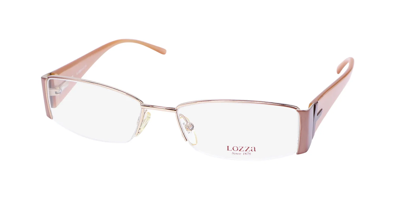 Lozza Vl2046n or26 Eyeglasses Gold 53mm