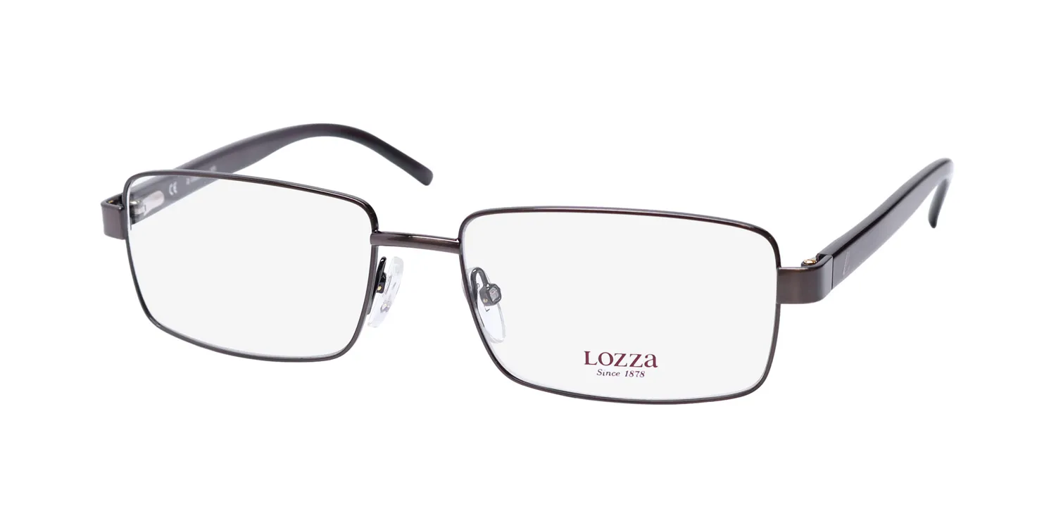 Lozza Vl2120 0k05 Eyeglasses Brown 55mm