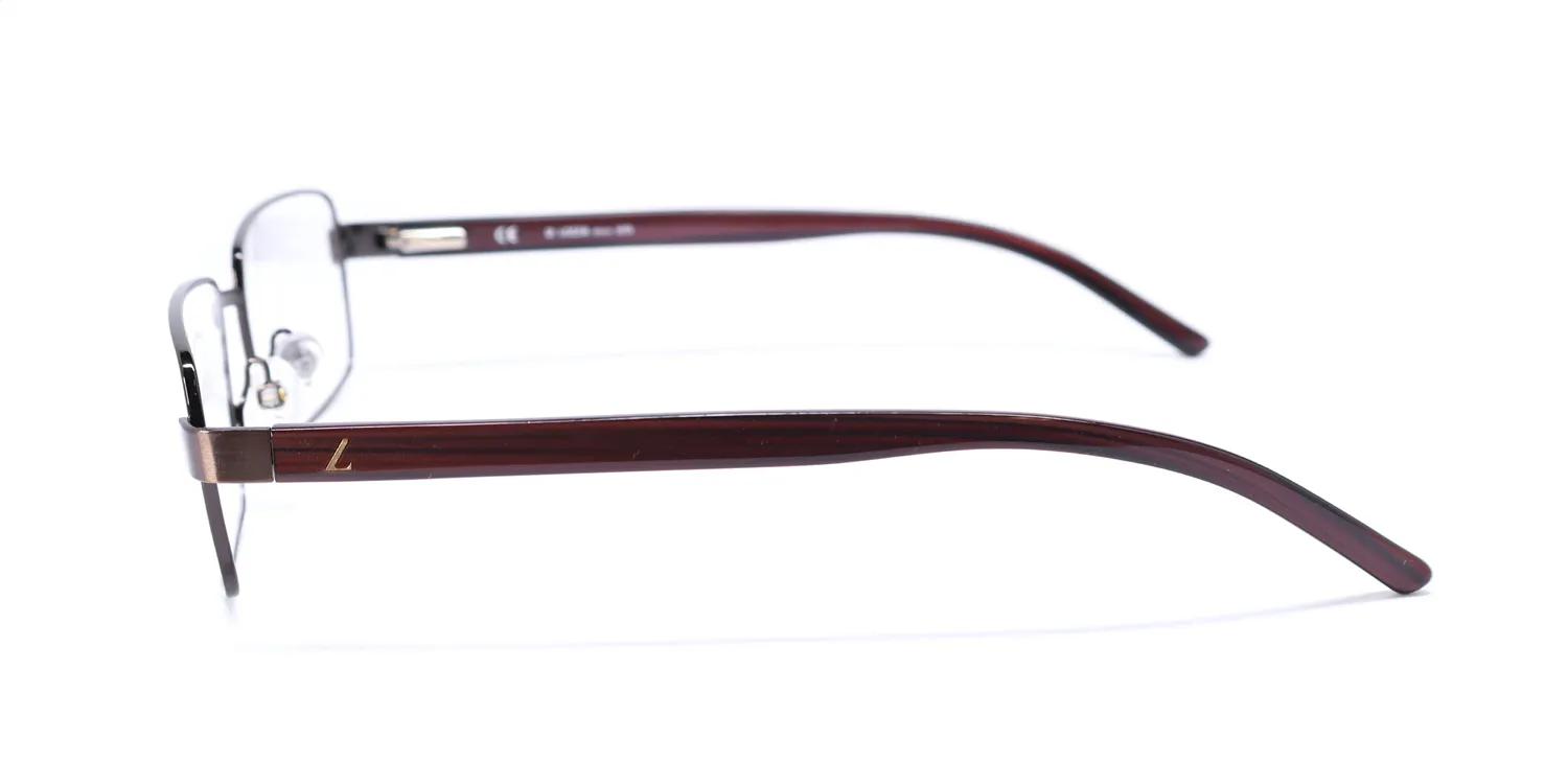 Lozza Vl2120 0k05 Eyeglasses Brown 55mm 4