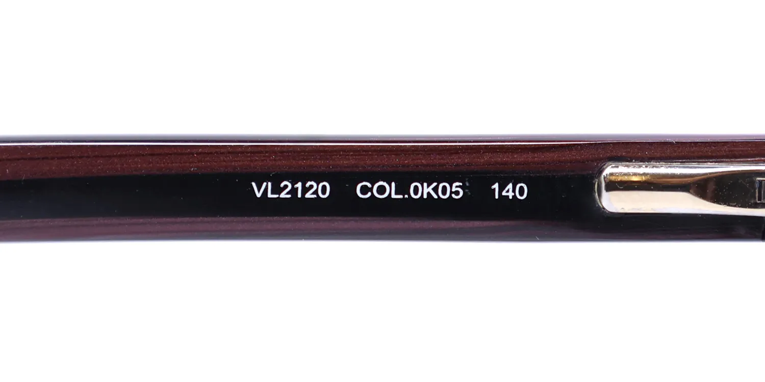 Lozza Vl2120 0k05 Eyeglasses Brown 55mm 8