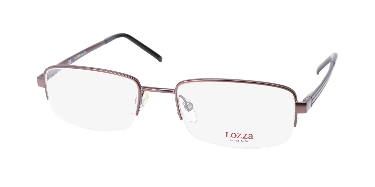 Lozza Vl2118 0k03 Eyeglasses Brown 53mm