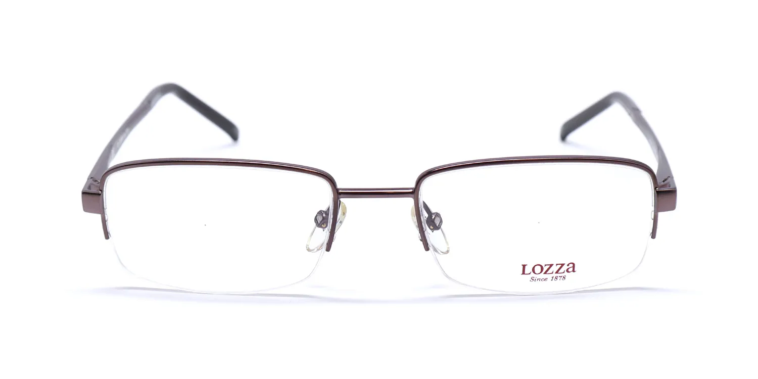 Lozza Vl2118 0k03 Eyeglasses Brown 53mm 3