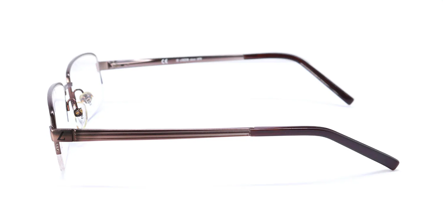 Lozza Vl2118 0k03 Eyeglasses Brown 53mm 4