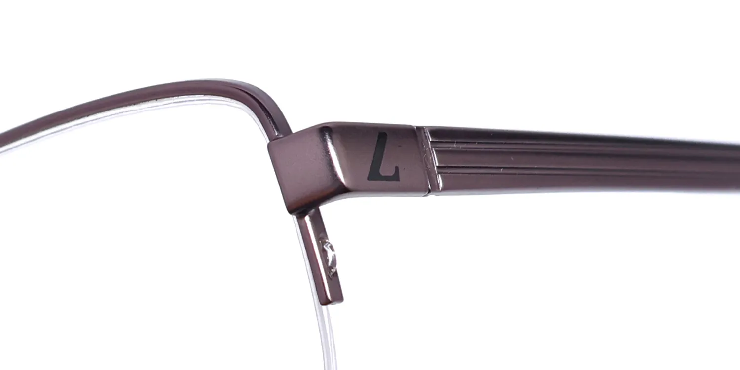 Lozza Vl2118 0k03 Eyeglasses Brown 53mm 6