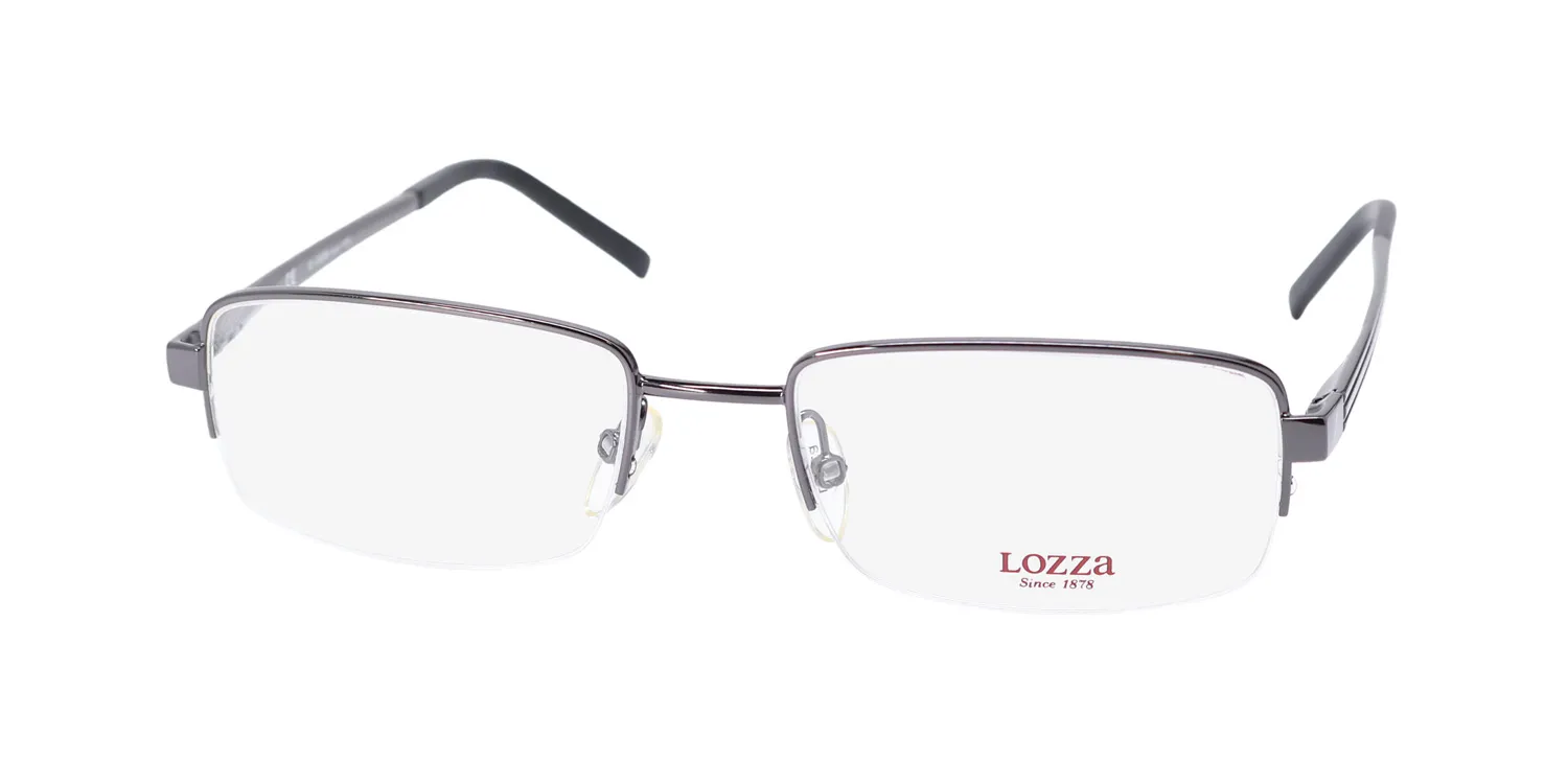 Lozza Vl2118 0568 Eyeglasses Gunmetal 53mm