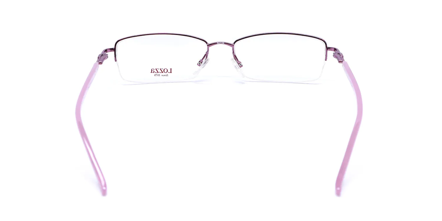 Lozza Vl2124 08e6 Eyeglasses Purple 54mm 5