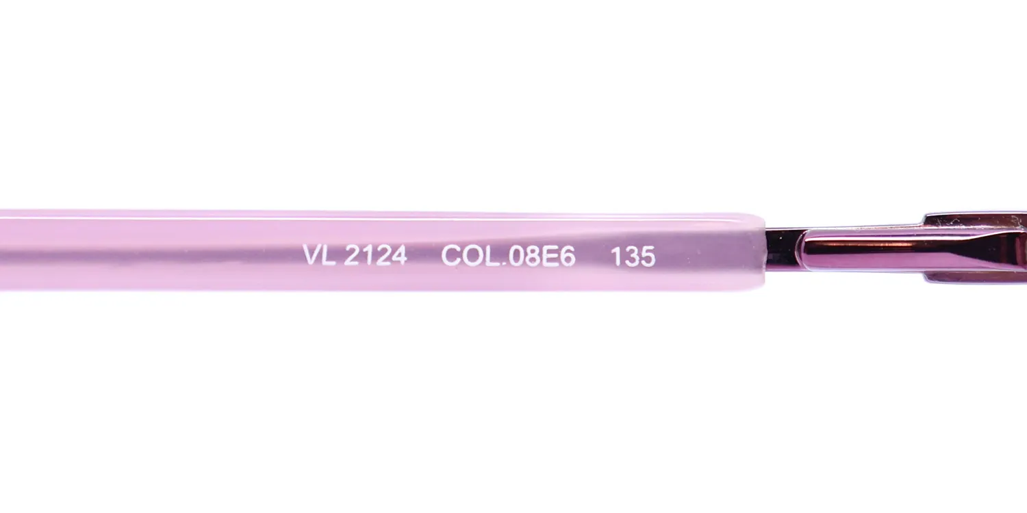 Lozza Vl2124 08e6 Eyeglasses Purple 54mm 8