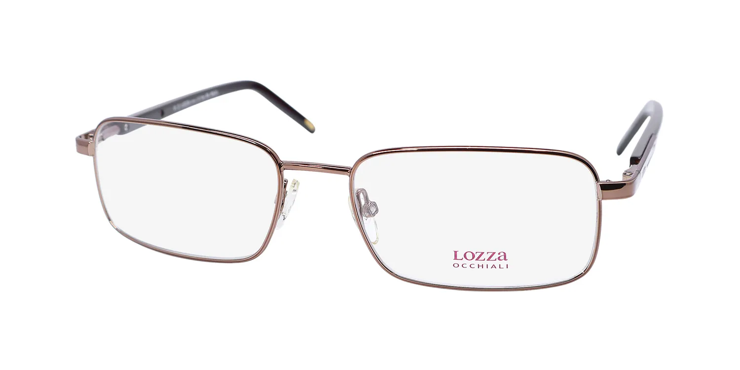Lozza Vl2025 r80 Eyeglasses Brown 57mm