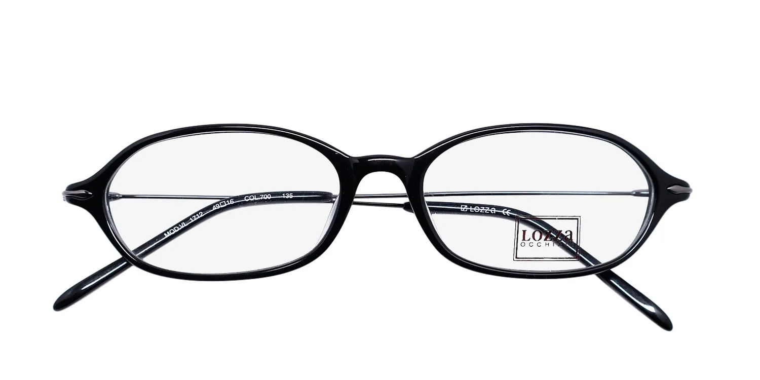 Lozza Vl1712 700 Eyeglasses Black 49mm 2