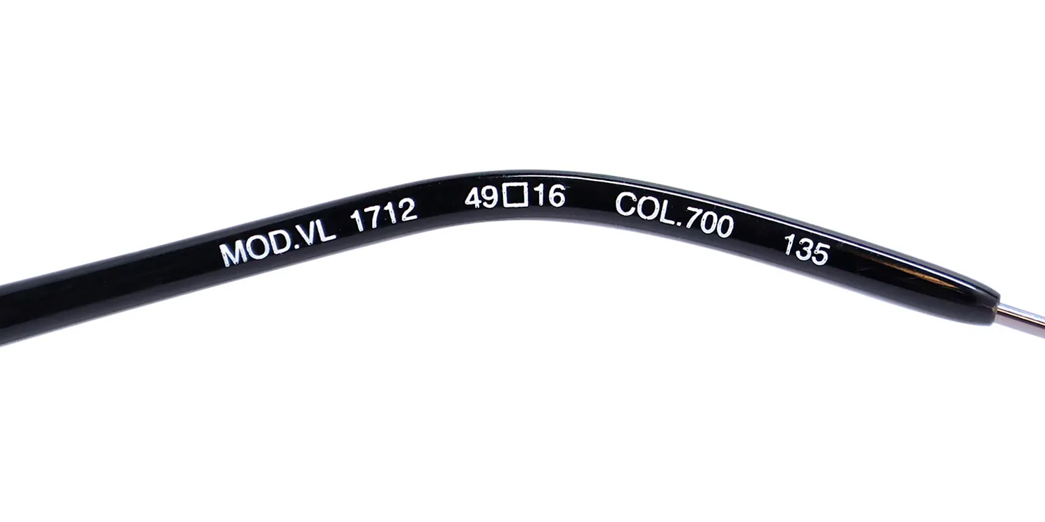 Lozza Vl1712 700 Eyeglasses Black 49mm 8