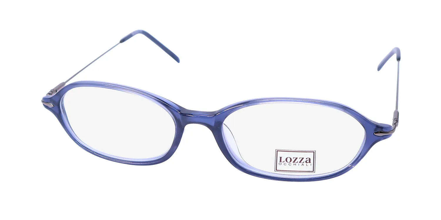 Lozza Vl1712 b34 Eyeglasses Purple Crystal 49mm