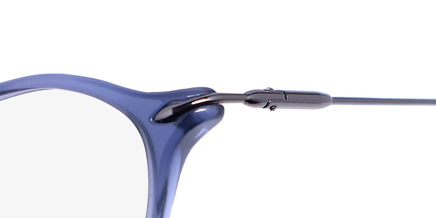 Lozza Vl1712 b34 Eyeglasses Purple Crystal 49mm 6