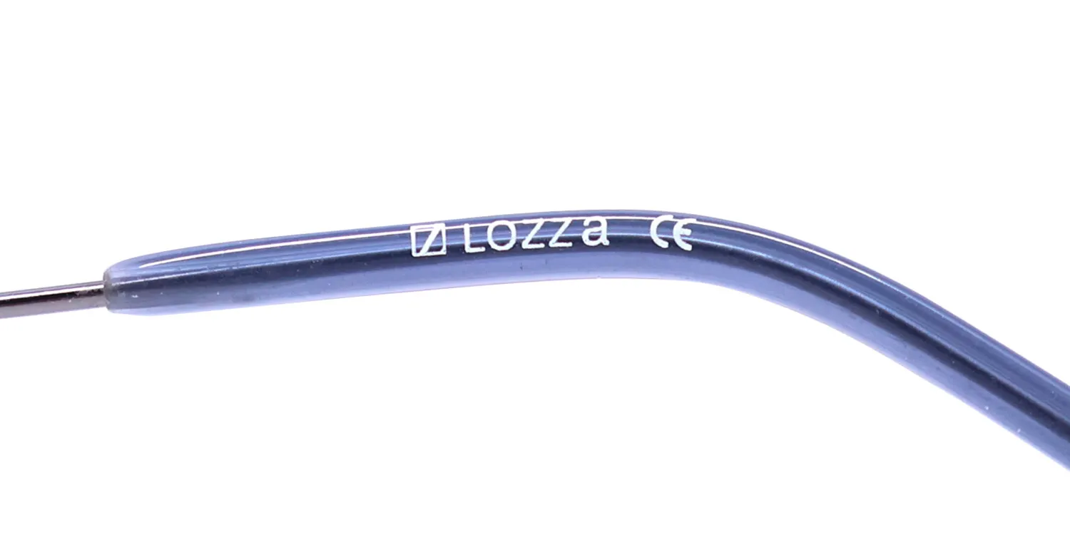 Lozza Vl1712 b34 Eyeglasses Purple Crystal 49mm 7
