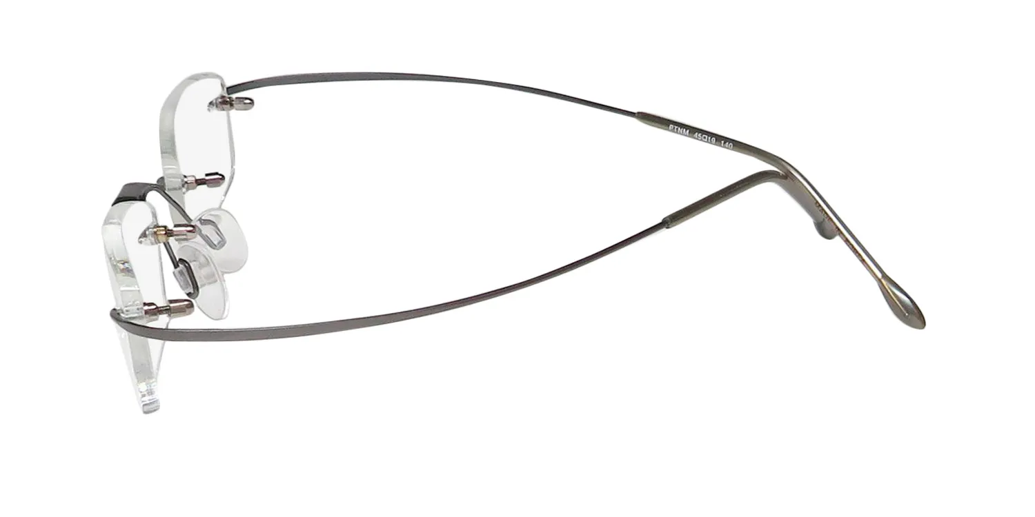 Elite Eyewear C-Clip 256 ptnm Eyeglasses Meadow Pumpkin 45mm Unisex 4