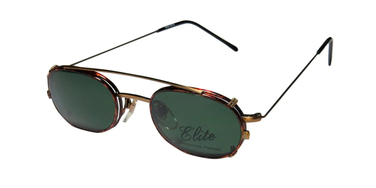Elite Eyewear Ms-303 magd Eyeglasses Antique Gold 47mm Unisex