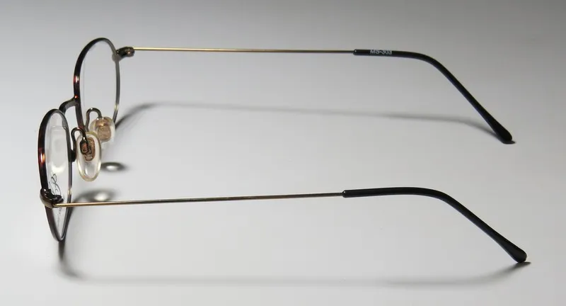 Elite Eyewear Ms-303 magd Eyeglasses Antique Gold 47mm Unisex 5