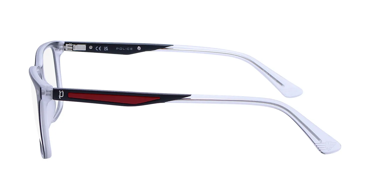 Police Vplf01 Groove 1 06mz Eyeglasses Grey 54mm 4