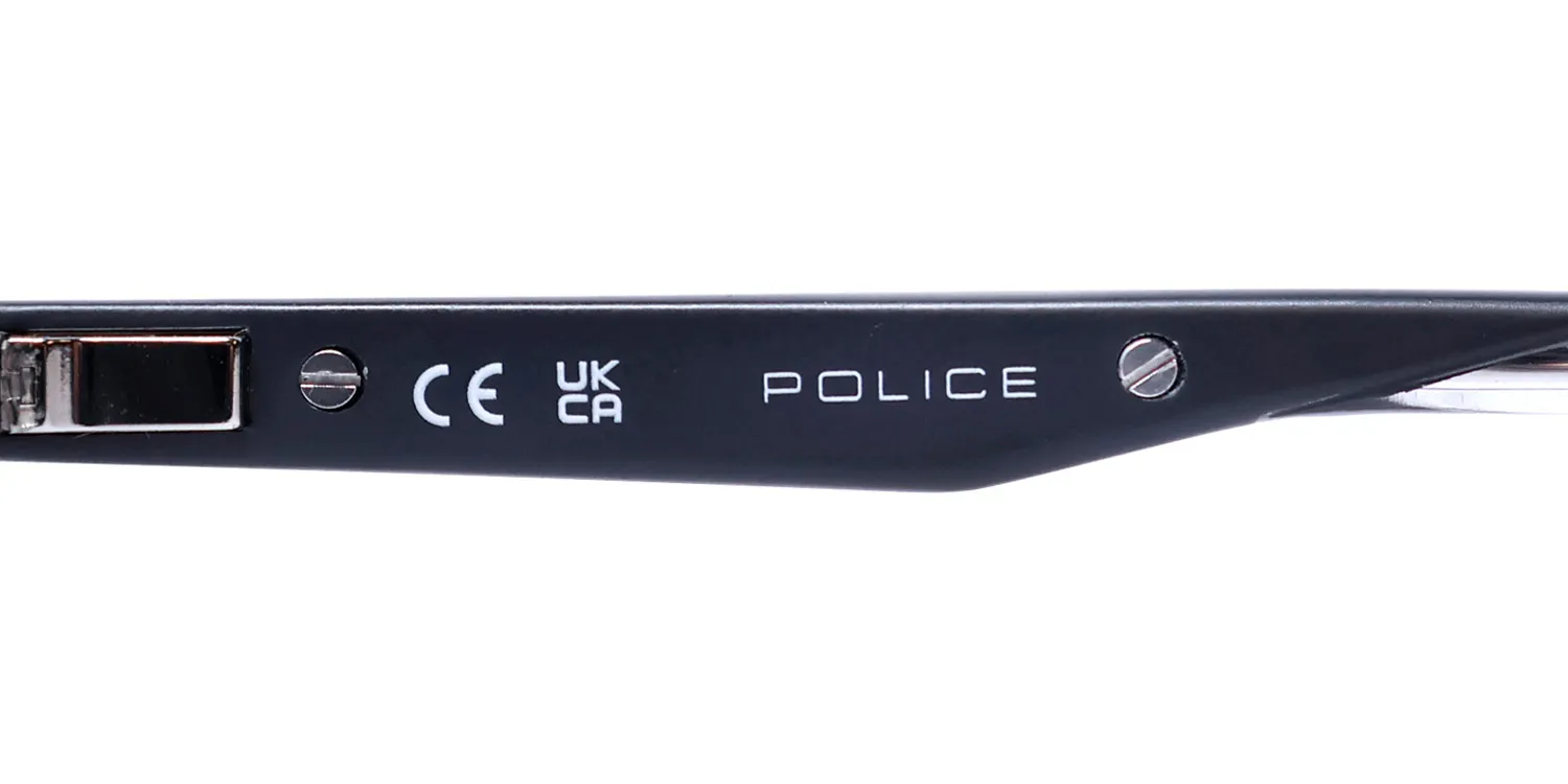 Police Vplf01 Groove 1 06mz Eyeglasses Grey 54mm 7