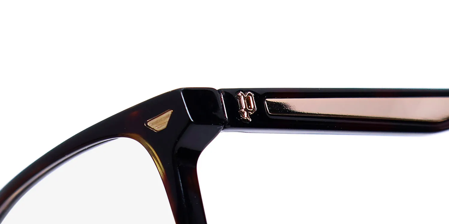 Police Vplf01 Groove 1 0722 Eyeglasses Dark Havana 54mm 6