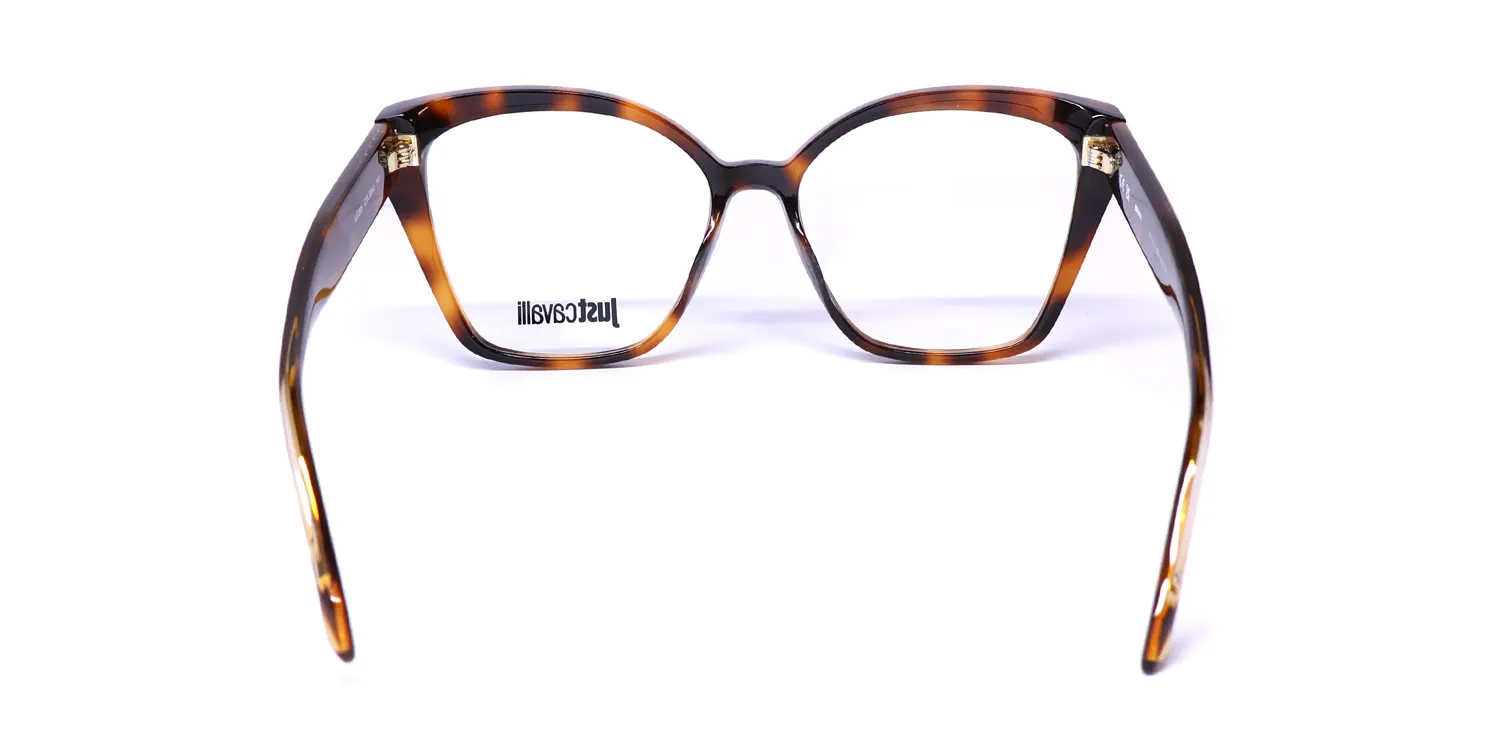 Just Cavalli Vjc005 09aj Eyeglasses Havana Brown 55mm 5