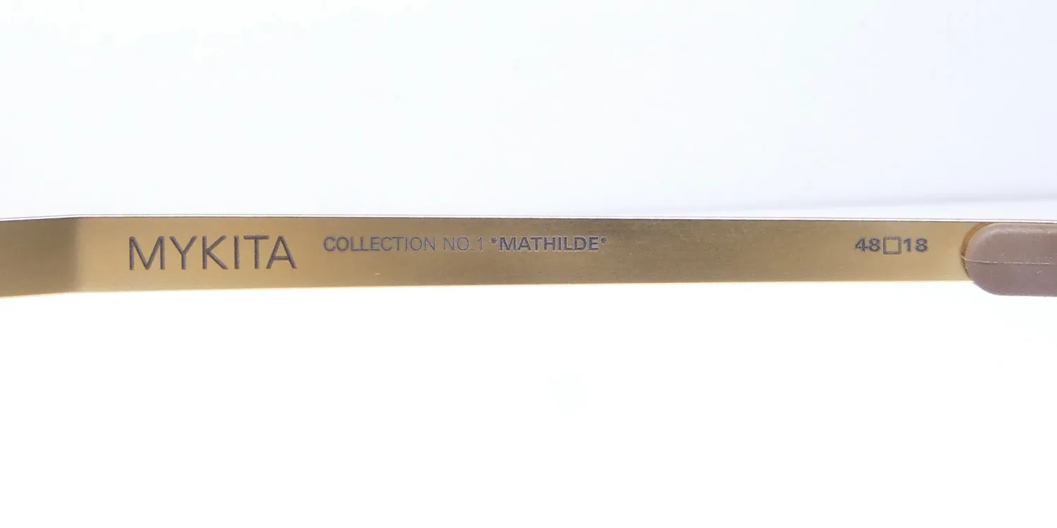 Mykita Mathilde 03 Eyeglasses Gold 48mm 7
