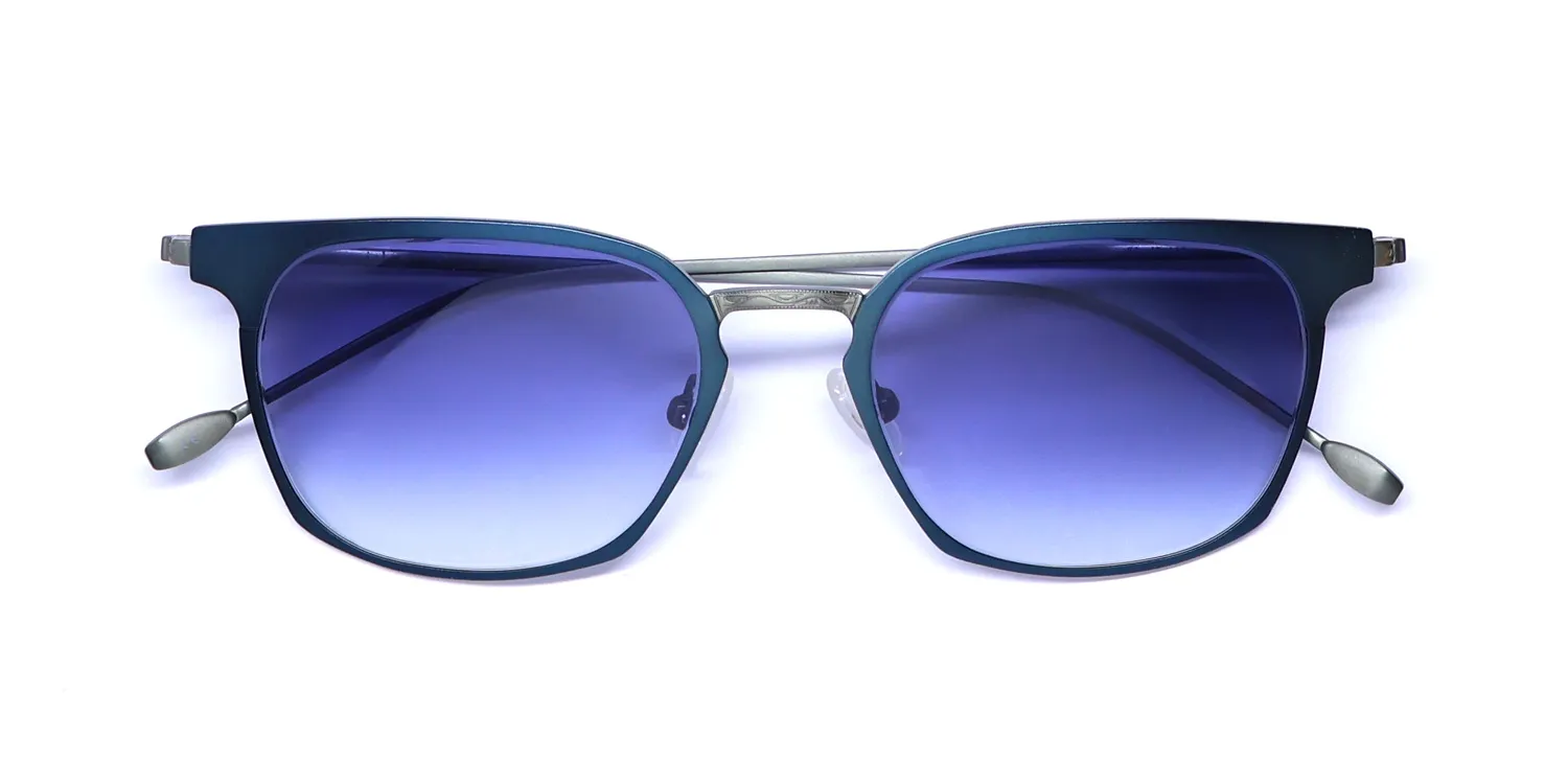 John Varvatos V161 matte navy Sunglasses Matte Navy 50mm Unisex 2
