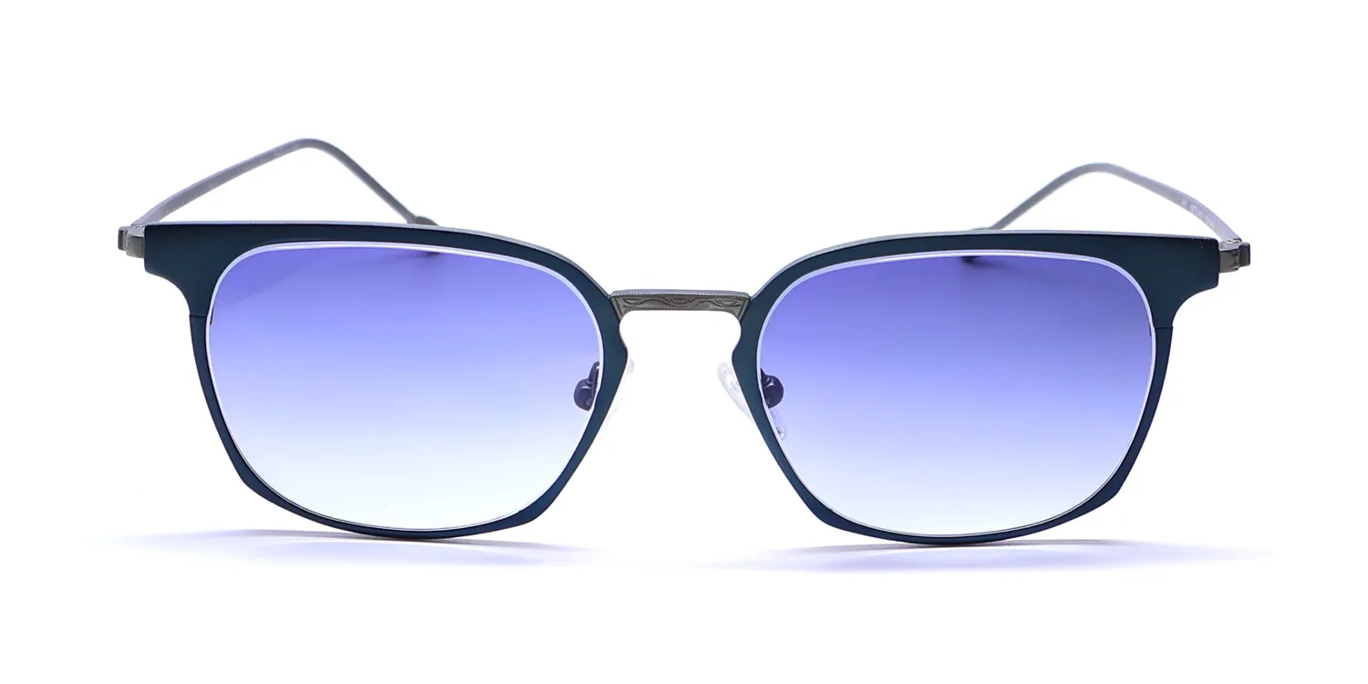 John Varvatos V161 matte navy Sunglasses Matte Navy 50mm Unisex 3