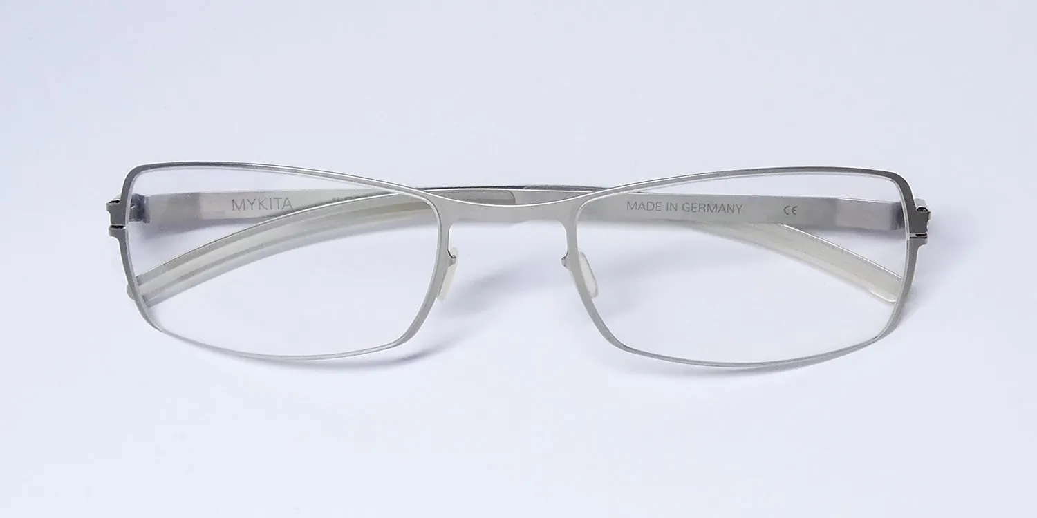 Mykita Leo silver Eyeglasses Silver 55mm Men 2