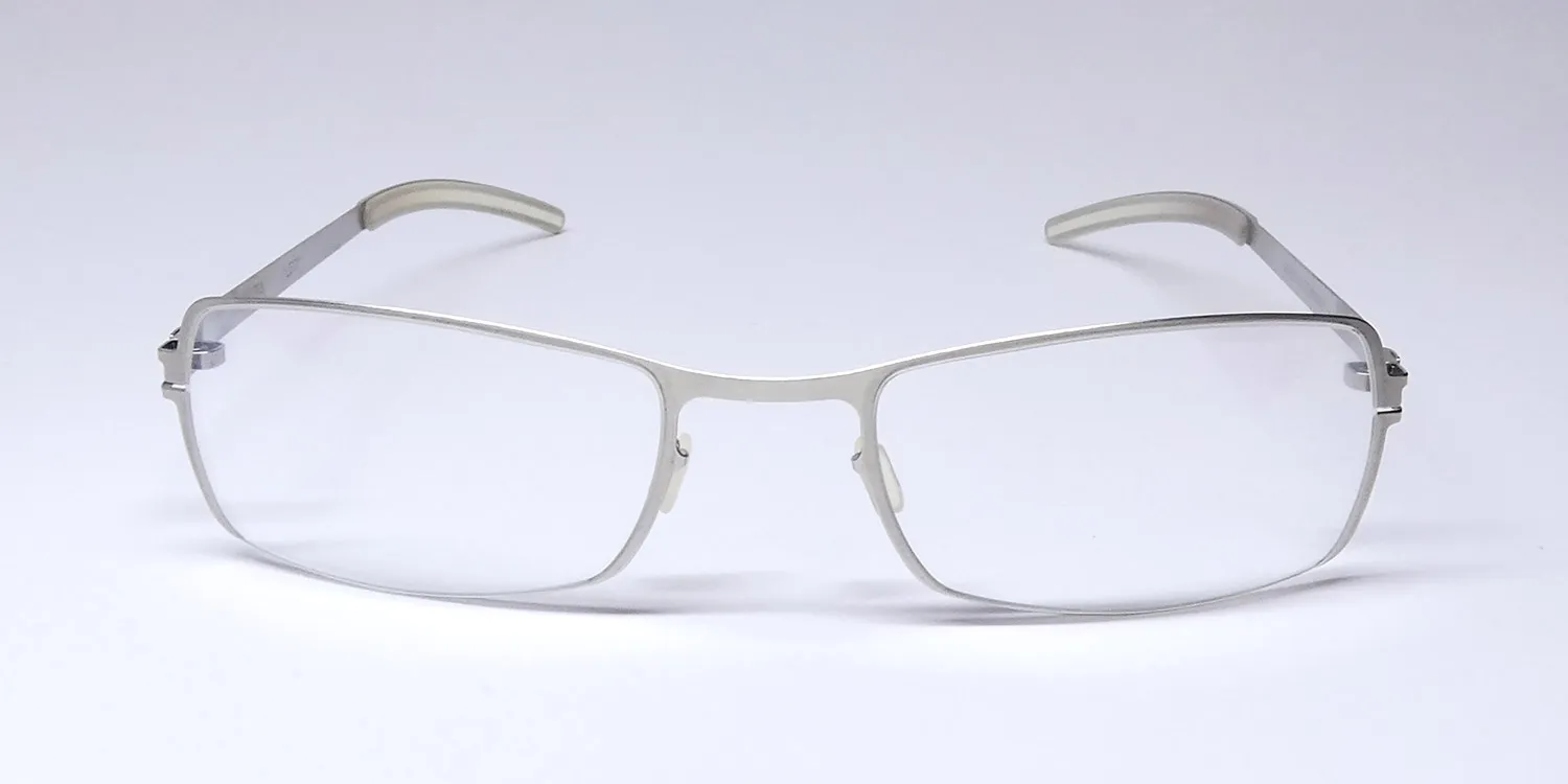 Mykita Leo silver Eyeglasses Silver 55mm Men 3