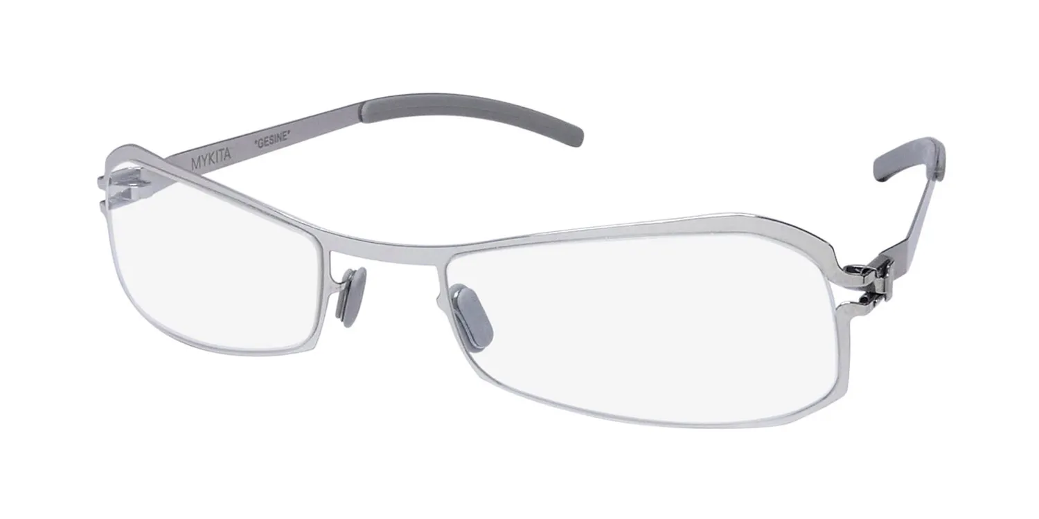 Mykita Gesine 051 Eyeglasses Shiny Silver 50mm Unisex