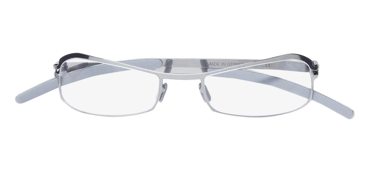 Mykita Gesine 051 Eyeglasses Shiny Silver 50mm Unisex 2