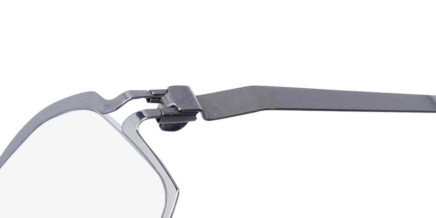 Mykita Gesine 051 Eyeglasses Shiny Silver 50mm Unisex 6