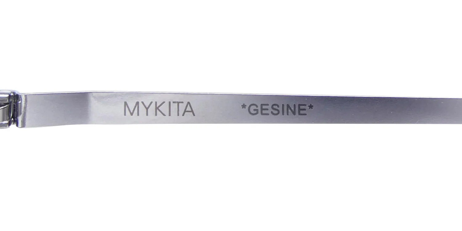 Mykita Gesine 051 Eyeglasses Shiny Silver 50mm Unisex 7