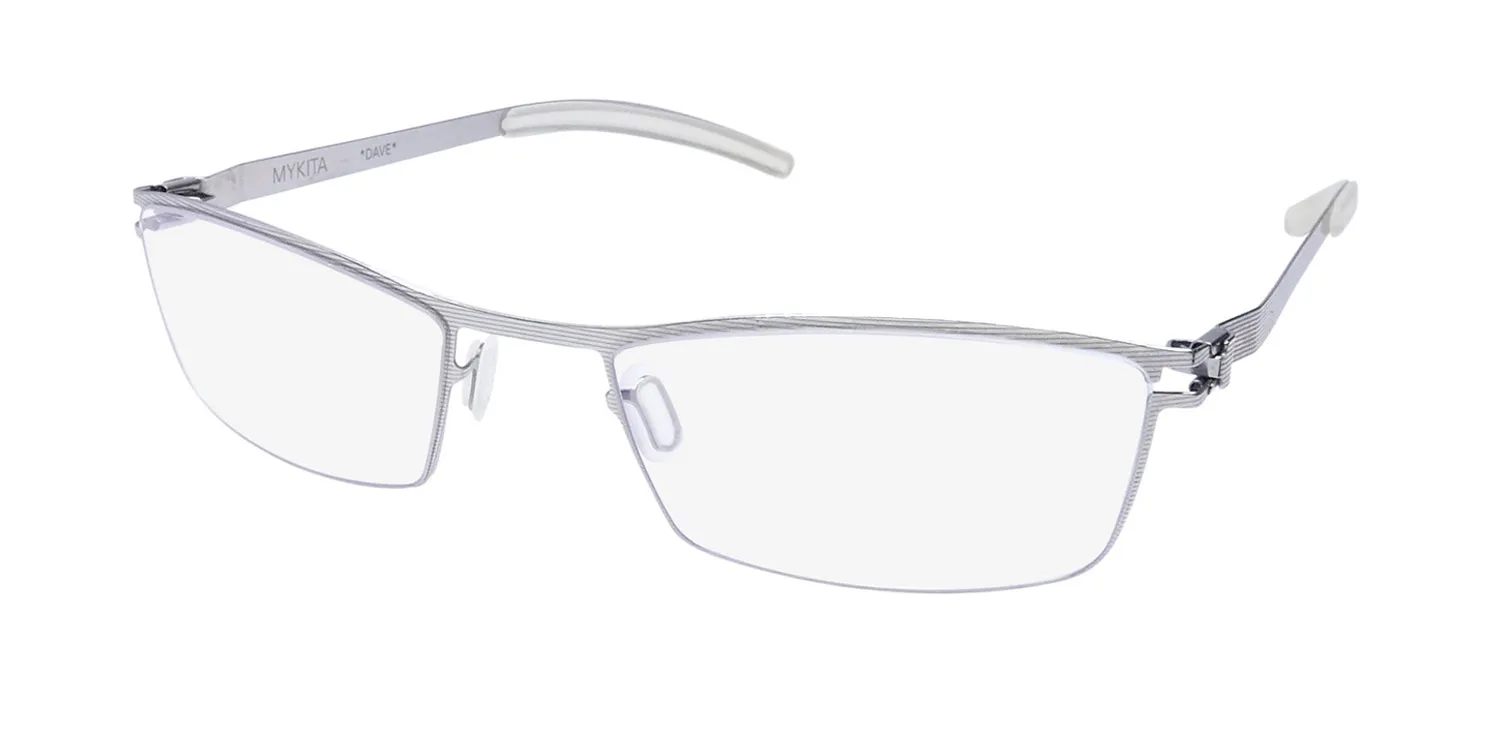Mykita Dave 07 Eyeglasses Silver Line 50mm Unisex