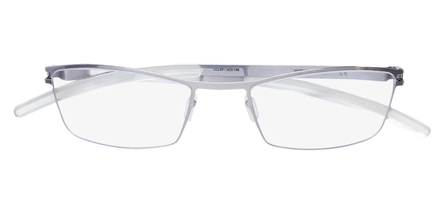 Mykita Dave 07 Eyeglasses Silver Line 50mm Unisex 2