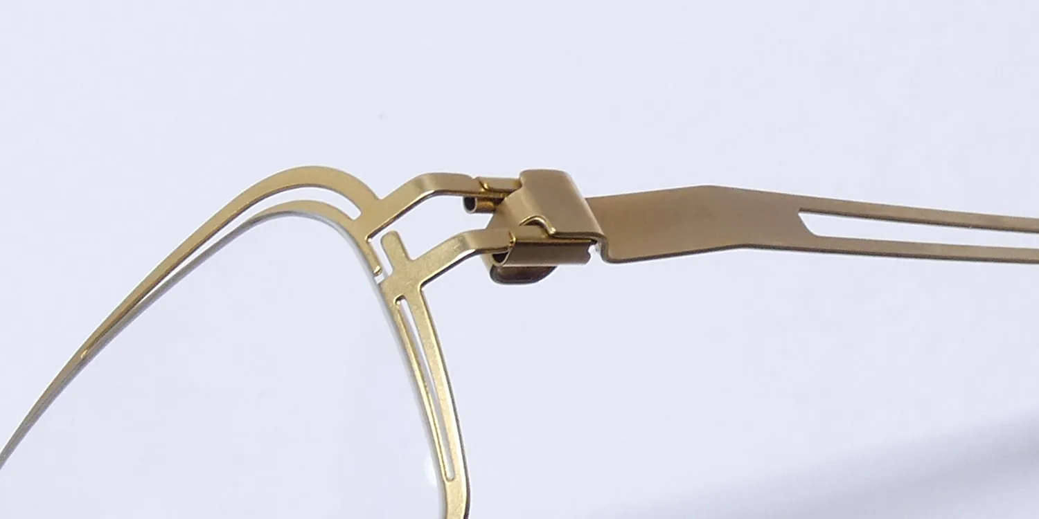 Mykita Odile 13 Eyeglasses Glossy Gold 48mm 6