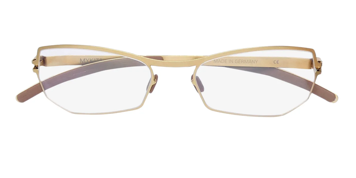 Mykita Lindy 013 Eyeglasses Glossy Gold 51mm 2
