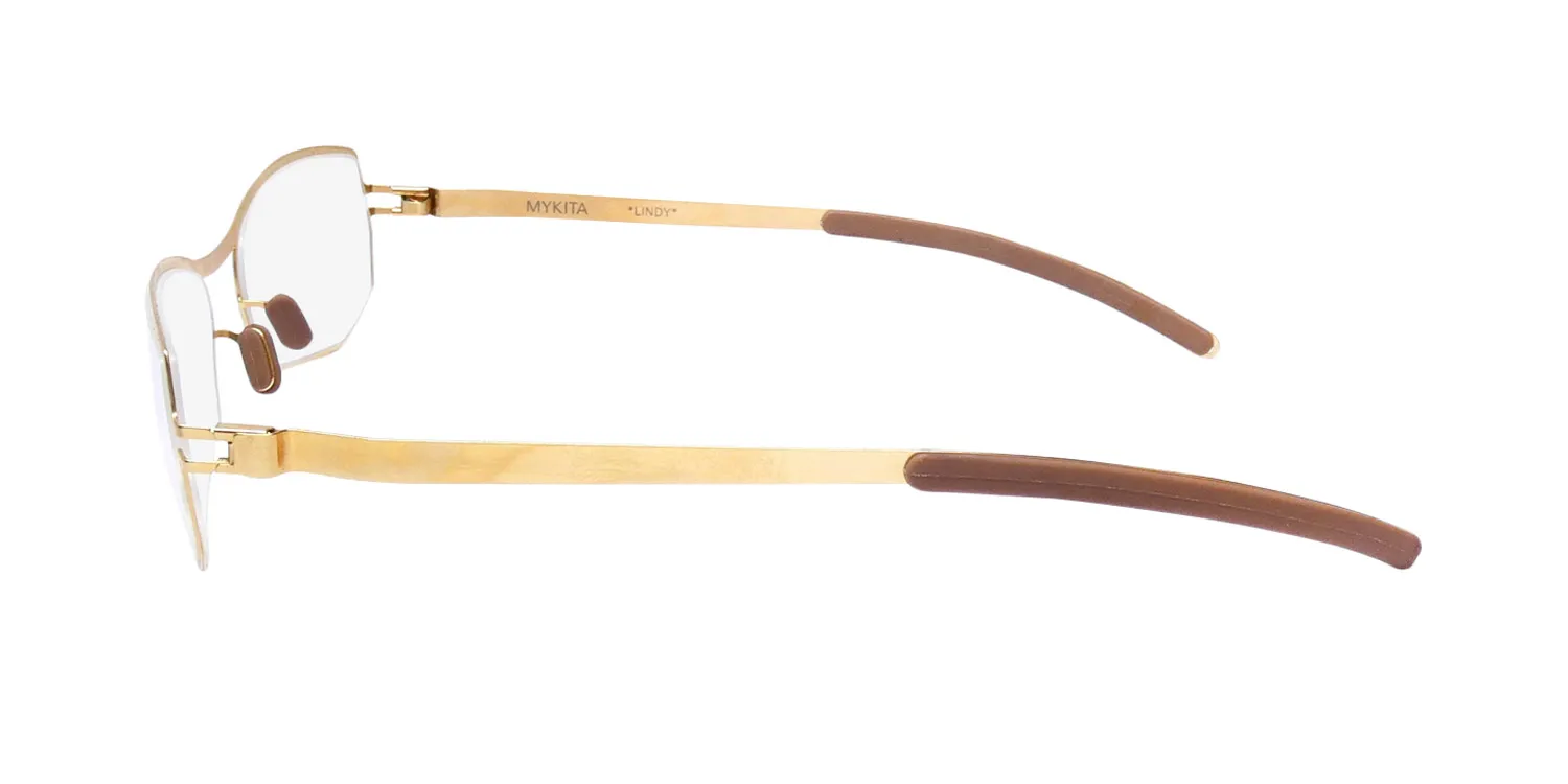 Mykita Lindy 013 Eyeglasses Glossy Gold 51mm 4