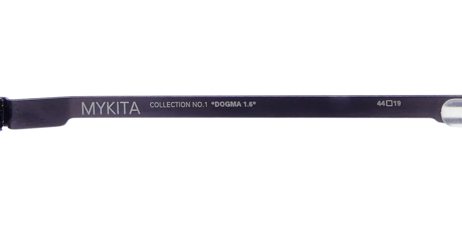 Mykita Dogma 1.6 10 Eyeglasses Blackberry 44mm Unisex 7