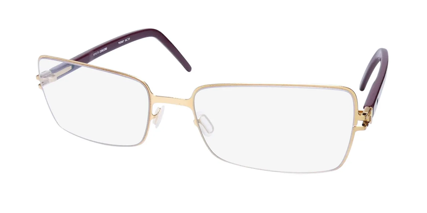 Mykita Concord Fiona 68 Eyeglasses Glossy Gold 54mm