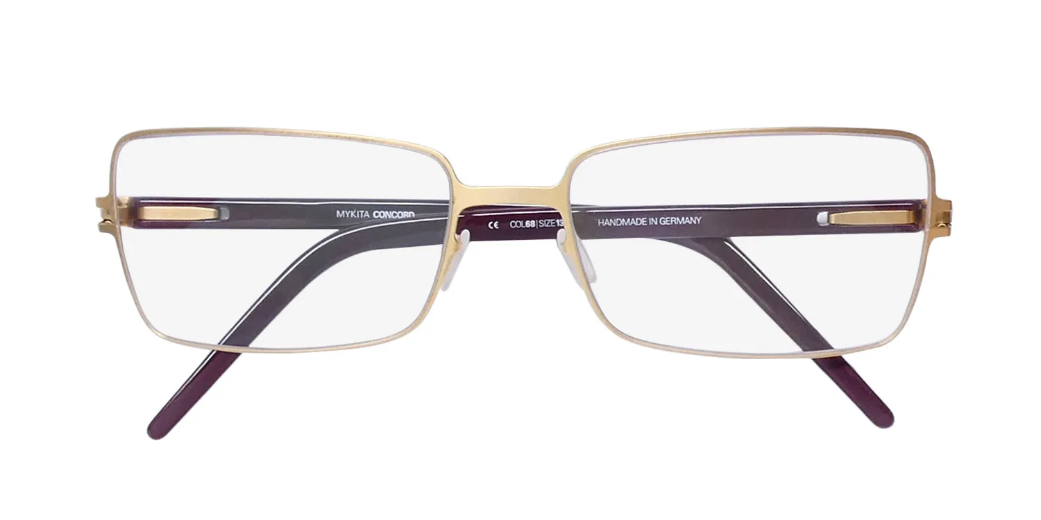 Mykita Concord Fiona 68 Eyeglasses Glossy Gold 54mm 2