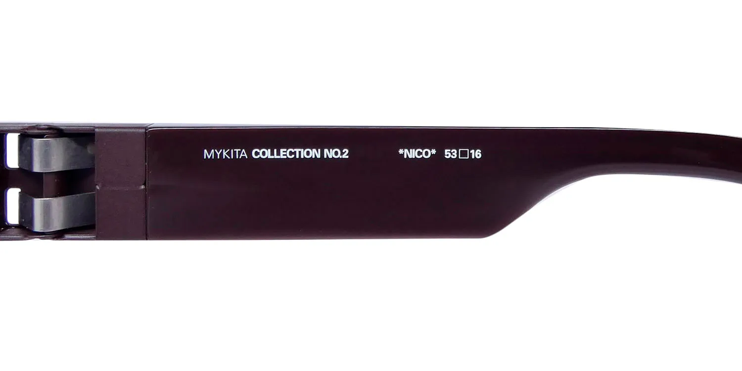Mykita Nico 010 Eyeglasses Brown 53mm 7