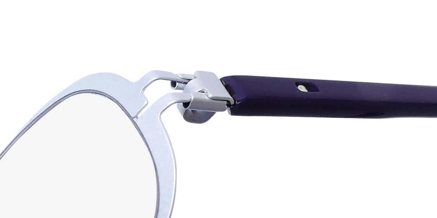 Mykita Concord Hanley 66 Eyeglasses Matte Silver 53mm 6