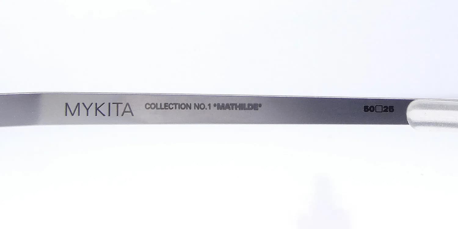 Mykita Mathilde 09 Eyeglasses Silver 50mm 7