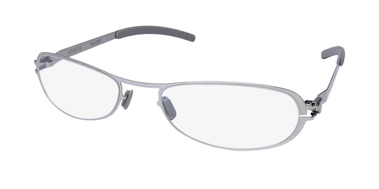 Mykita Ellen 051 Eyeglasses Shiny Silver 48mm