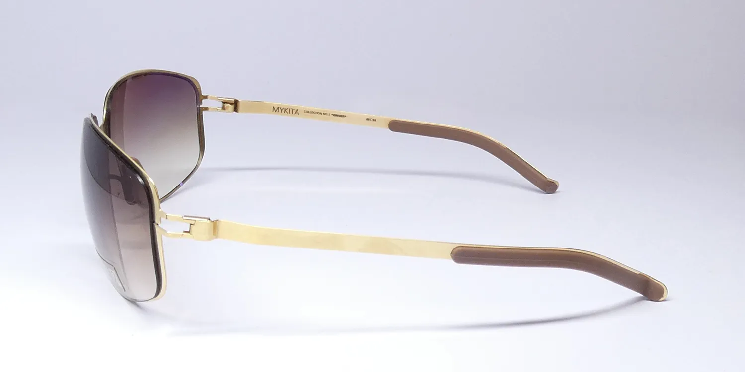 Mykita Ginger 13 Sunglasses Glossy Gold 65mm 4