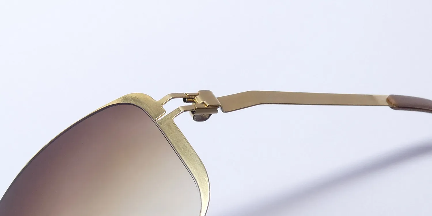 Mykita Ginger 13 Sunglasses Glossy Gold 65mm 6