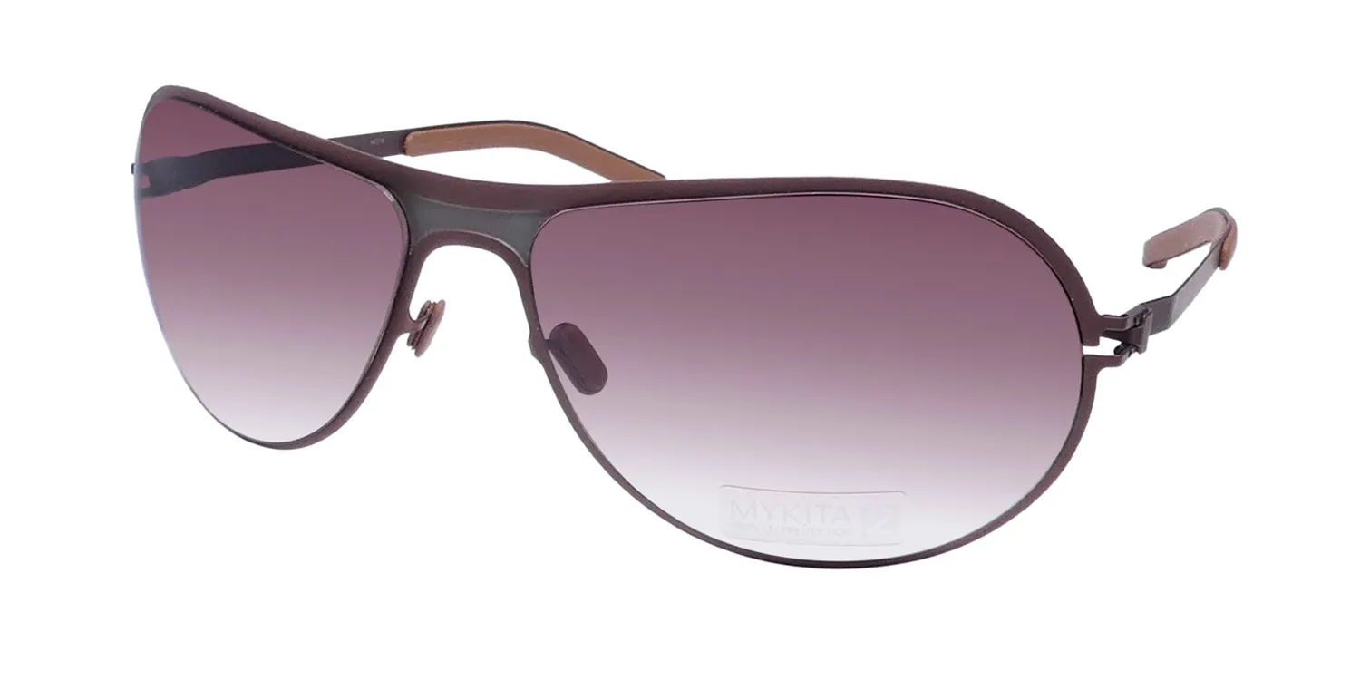 Mykita Leila 05 Sunglasses Brown 66mm