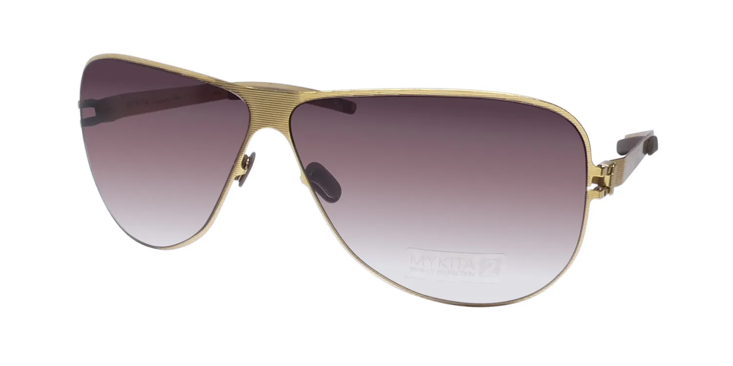 Mykita Ava 08 Sunglasses Gold Line 64mm