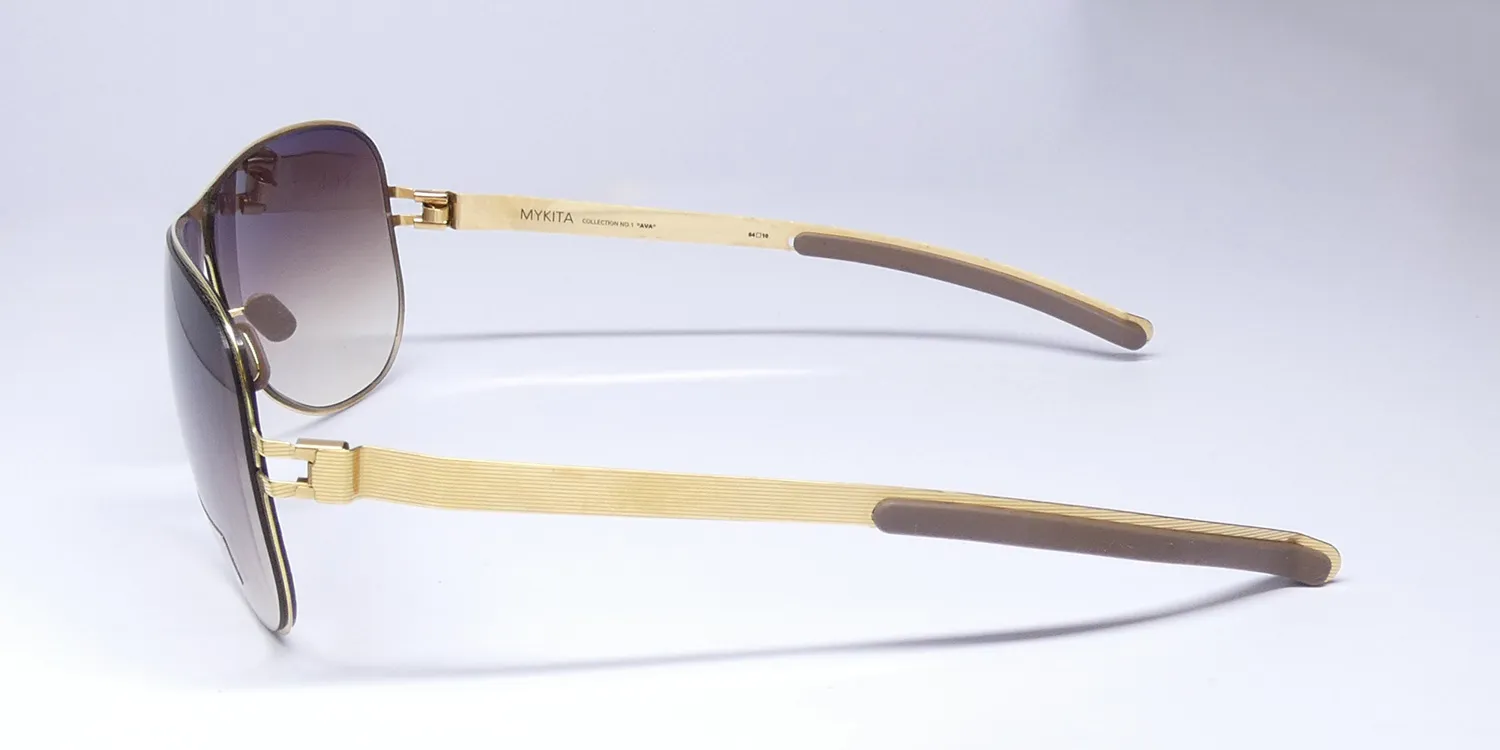 Mykita Ava 08 Sunglasses Gold Line 64mm 4